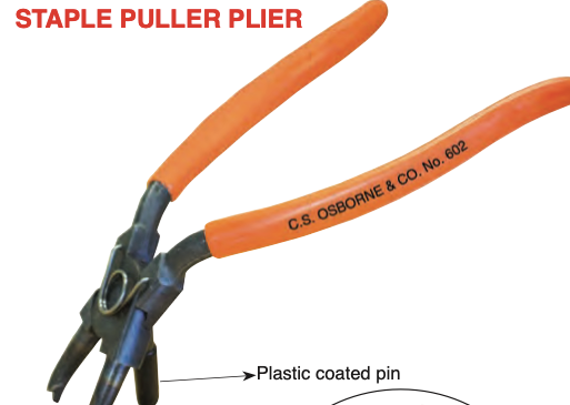 Staple Puller Plier # 602