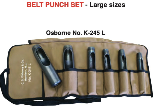 Belt Punch SET K-245 L