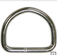 D-Ring Stainless Steel 1" Pack 100 # DRING1ssw