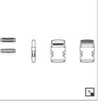 Single Side Release Buckle 25mm # BK 223-25